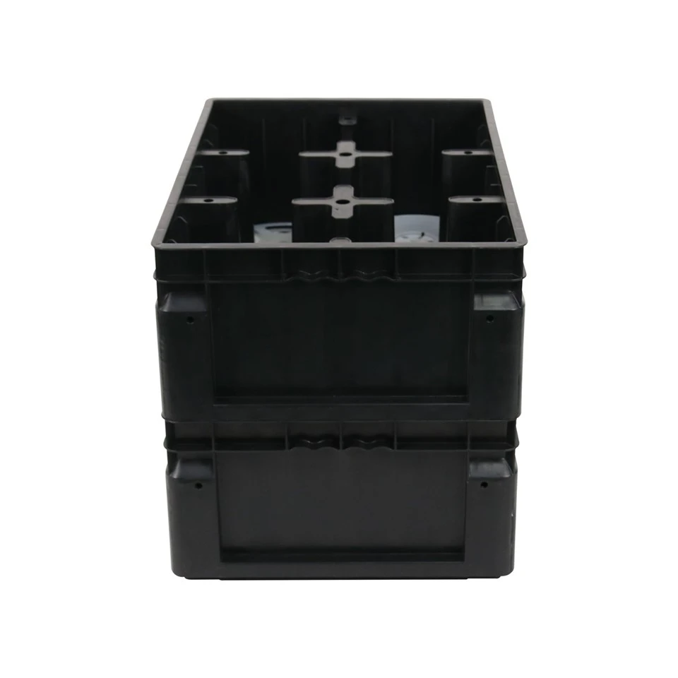 600*400*300mm AS/RS Warehouse Plastic Turnover Box high quality