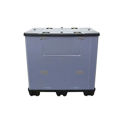 Caja de paquete de funda de paleta de plástico